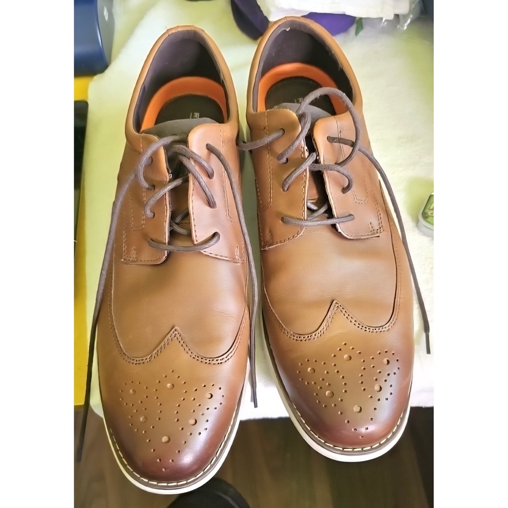 Mens Rockport truTECH Wingtip Dress Shoes Size 11